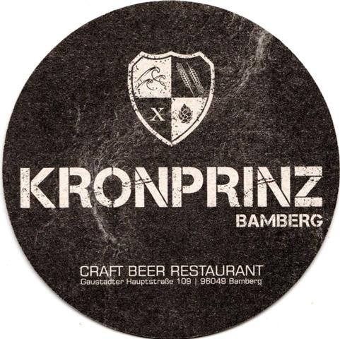 bamberg ba-by kronprinz kron rund 1b (215-u craft beer-schwarz)